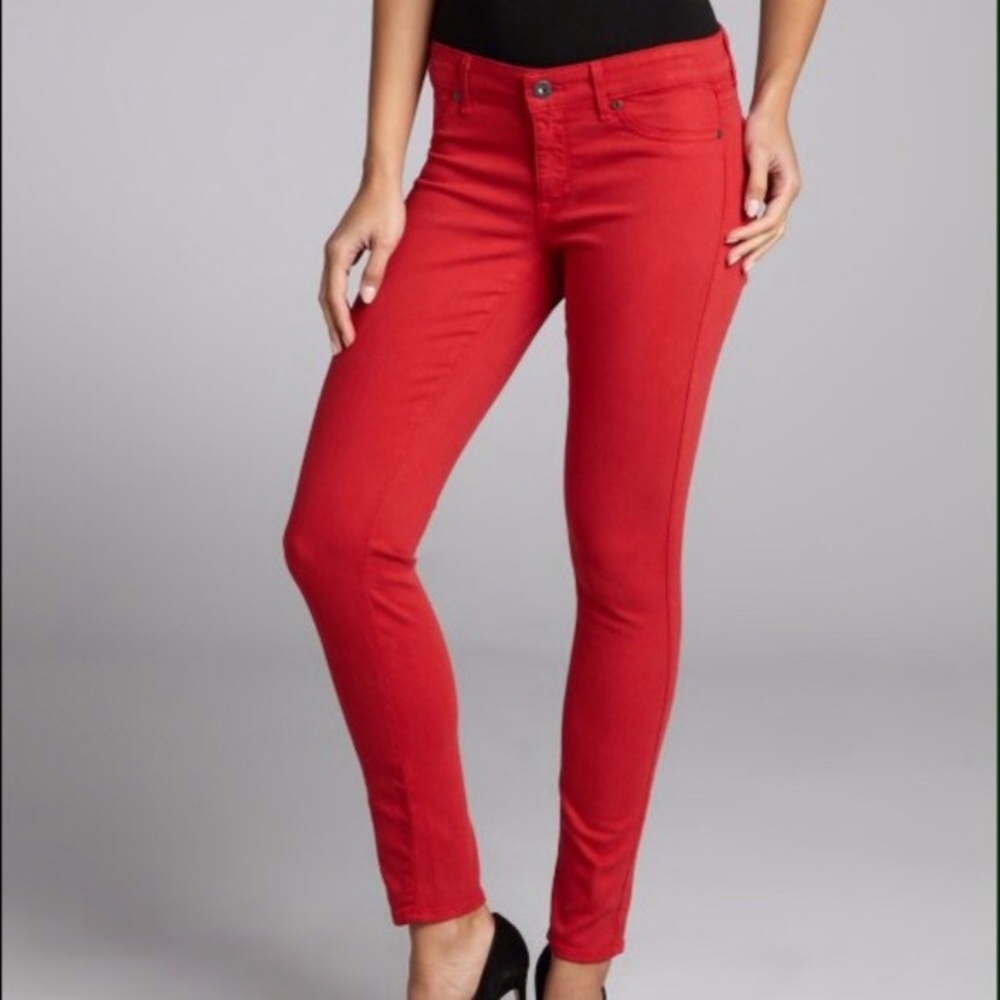 Red Rich & Skinny Jeans